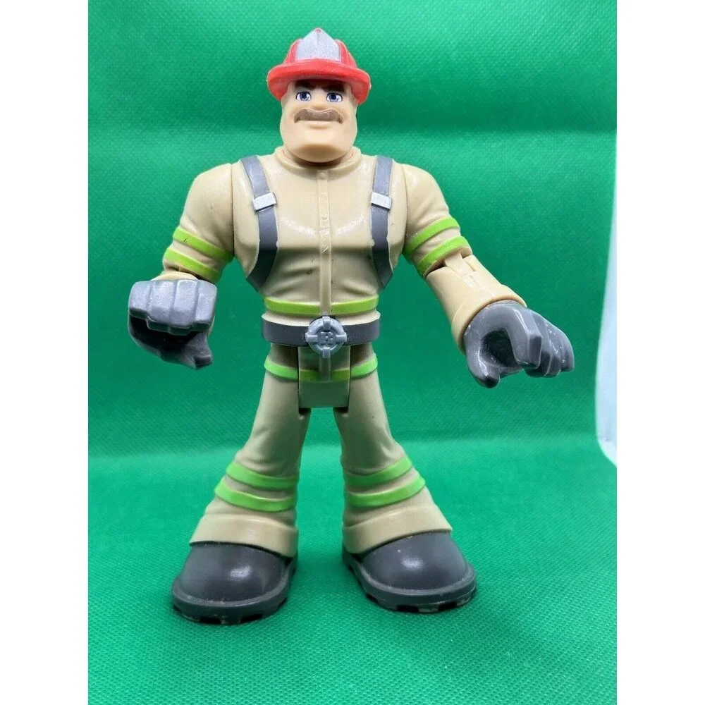 Rescue Heroes Billy Blazes Fire Fighter Team Leader 2018 Mattel Fisher-Price‎
